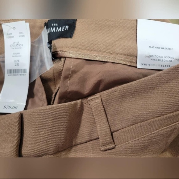 White House, Black Market The Skimmer Dress Pants Size 2 NWT - Picture 5 of 7